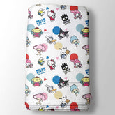 Ivory White & Kitty Story Kid's Digital Printed Fabric